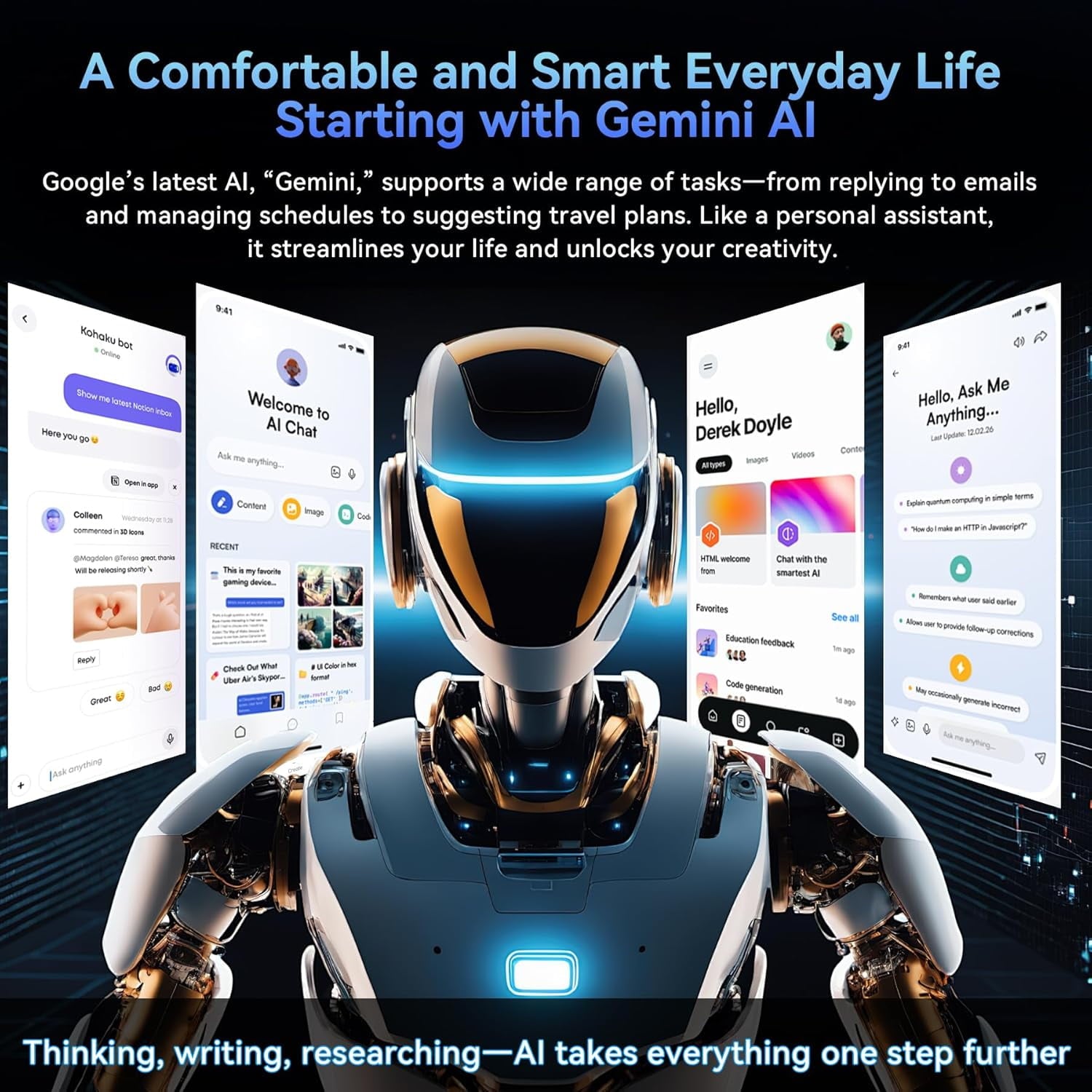 Tablet 2026 World's First Android 16 AI Tablet with Gemini AI, 11 Inch FHD Display, 24GB RAM 128GB ROM /2TB TF, T7250 CPU+13MP Camera, 8000mAh, Widevine L1, 2 in 1 Tablets with Keyboard Mouse Stylus